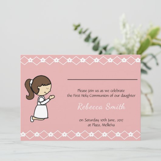 Invitation de la Sainte Communion (Debout devant)