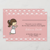 Invitation de la Sainte Communion (Devant / Derrière)