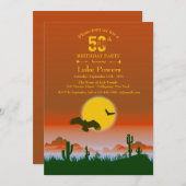 Invitation de la scène du désert (Devant / Derrière)