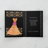 Invitation de la servante - Robe Feuille d'or (Intérieur)