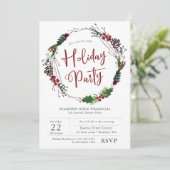 Invitation de la société Holiday party (Debout devant)