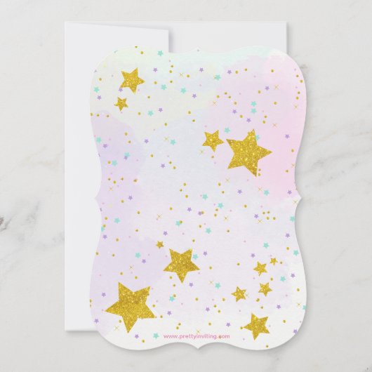 Invitation de la soirée Anniversaire de enfant de  (Dos)