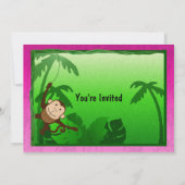 Invitation de la soirée Anniversaire de enfant Pin (Dos)