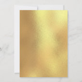 Invitation de la soirée chic Graduation (Dos)