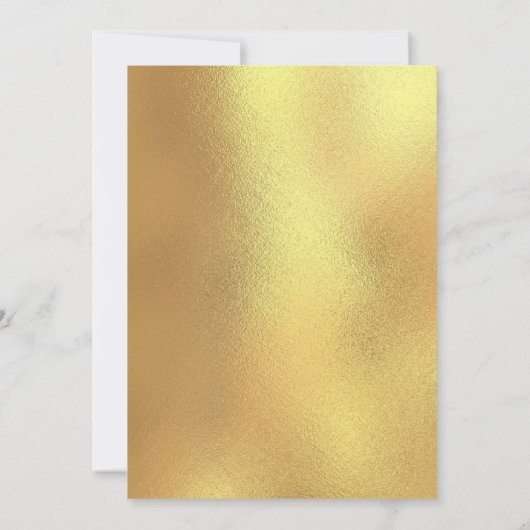 Invitation de la soirée chic Graduation (Dos)