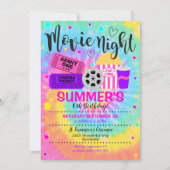 Invitation de la soirée cinéma (Devant)