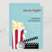 Invitation de la soirée cinéma (Devant / Derrière)