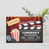 Invitation de la soirée cinéma, Soirée cinéma (Debout devant)