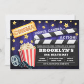 Invitation de la soirée cinéma, Soirée cinéma (Devant)