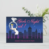 Invitation de la soirée de bachelorette sur la cei (Debout devant)