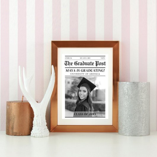 Invitation de la soirée de couverture du journal s