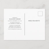 Invitation de la soirée de décoration de cookies (Dos)