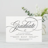 Invitation de la soirée de graduation musicale (Debout devant)