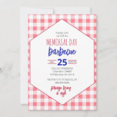 Invitation de la soirée de pique-nique Barbecue (Devant)