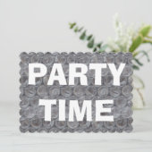 Invitation de la soirée de réchauffage de bulle (Debout devant)