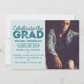 Invitation de la soirée de remise des diplômes de  (Devant)