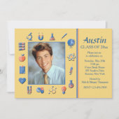 Invitation de la soirée de remise des diplômes en (Devant)