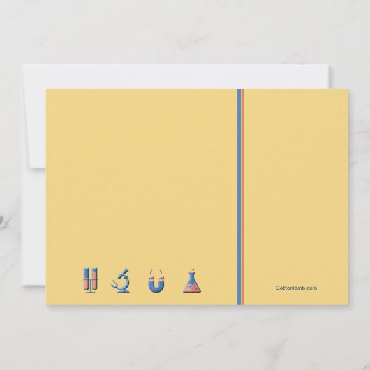 Invitation de la soirée de remise des diplômes en  (Dos)