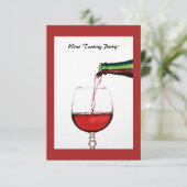 Invitation de la soirée dégustation (Debout devant)