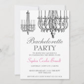 Invitation de la Soirée des Chandeliers (Devant)