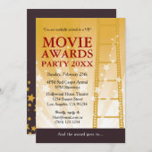 Invitation de la soirée des Prix de cinéma (Devant / Derrière)