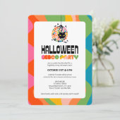 Invitation de la soirée Disco Ball Halloween (Debout devant)