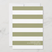 Invitation de la soirée grecque de dégustation de  (Dos)