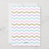 Invitation de la soirée gymnastique pour enfants (Dos)