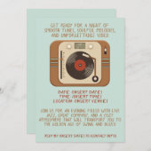 Invitation de la soirée musicale (Devant / Derrière)