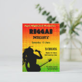 Invitation de la soirée reggae (Debout devant)