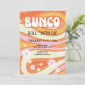 Invitation de la soirée super Dames Bunco (Debout devant)