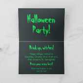 Invitation de la sorcière bouillonnante Cauldron H (Intérieur)