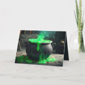 Invitation de la sorcière bouillonnante Cauldron H (Devant)