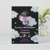 Invitation de la sorcière de sirène à la fête d'Ha (Debout devant)