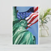 Invitation de la Statue de la Liberté (Debout devant)