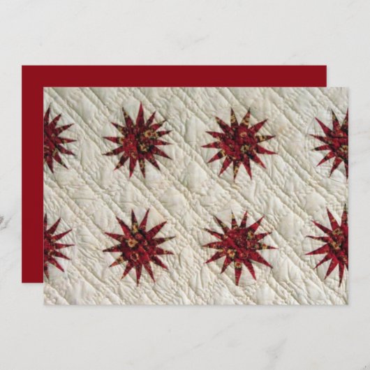 Invitation de la surface composée Sunburst (Devant / Derrière)
