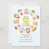 Invitation de la table ronde de l'enfant (Devant)