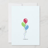 Invitation de la table ronde de l'enfant (Dos)