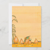 Invitation de la Turquie Thansgiving de bonbons au (Dos)