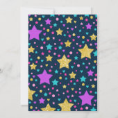 Invitation de la Unicorn Sleepover Party (Dos)