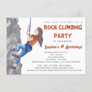 Invitation de l'adolescence de fête d'anniversaire