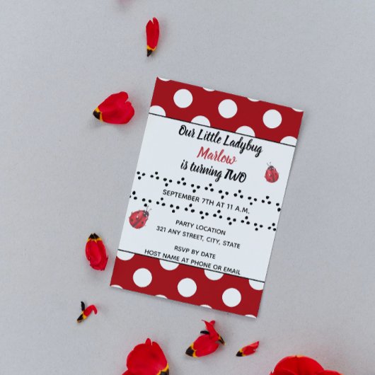 Invitation de Ladybug