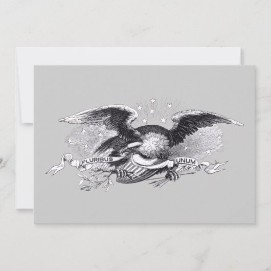 Invitation de l'aigle révolutionnaire de guerre (Devant)