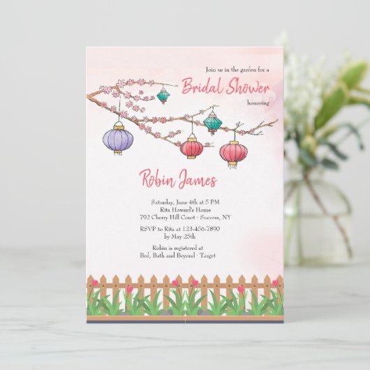 Invitation de lampions (Debout devant)