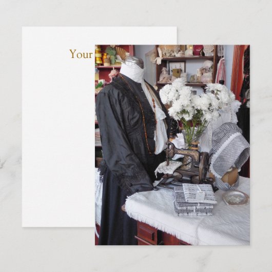 INVITATION DE L'ANGLETERRE VICTORIENNE (Devant / Derrière)