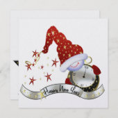 Invitation de l'année de nouvelles (Devant / Derrière)