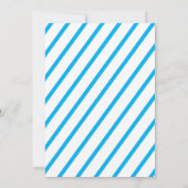 Invitation de l'Anniversaire de enfant de la fête  (Dos)