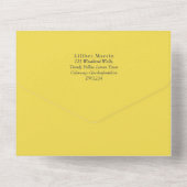 invitation de l'anniversaire de l'ordination 3in1  (Verso)