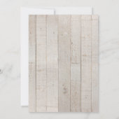 invitation de l'anniversaire du garçon invité (Dos)