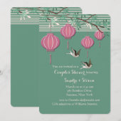 Invitation de lanternes (Devant / Derrière)